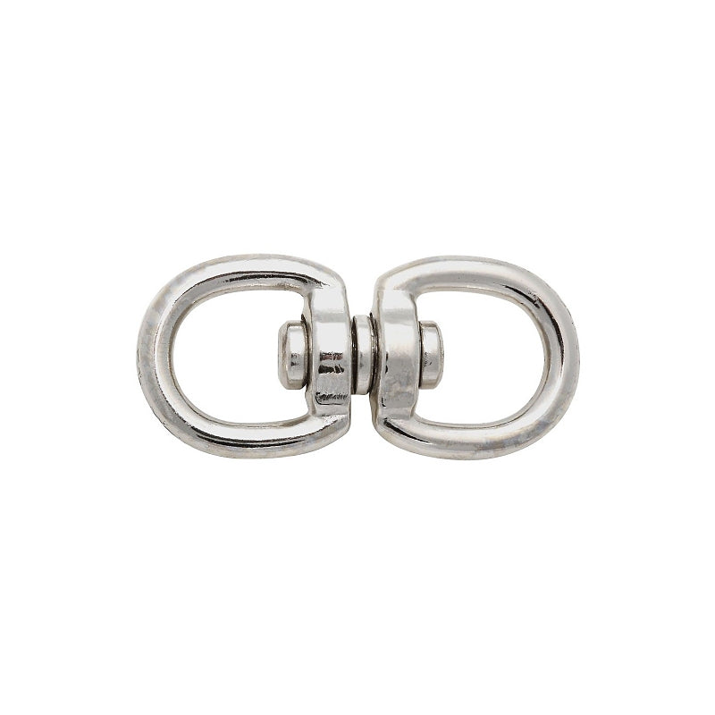 National Hardware 3252BC Series N222-943 Chain Swivel, 5/8 in Trade, 105 lb Working Load, Zinc, Nickel-Plated