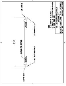 Plumb Pak EZ Series PP23810LF Sink Supply Tube, 1/2 in Inlet, Compression Inlet, 1/2 in Outlet, FIP Outlet, 12 in L