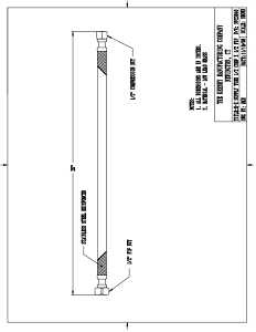 Plumb Pak EZ Series PP23840 Sink Supply Tube, 1/2 in Inlet, Compression Inlet, 1/2 in Outlet, FIP Outlet, 20 in L