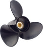 Solas 3411-139-17 Amita 3 Aluminum 3-Blade Propeller For Suzuki