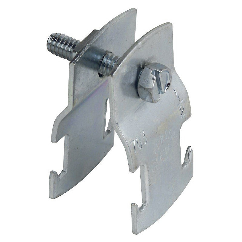 SuperStrut 700 Series Z703 3/4EG-25 Pipe Clamp, 3/4 in, Steel, Silver, Electro-Galvanized