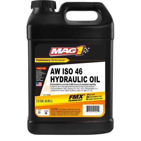 Mag1 FMX Technology AW ISO 46 Hydraulic Oil 2.5 gal, Pack of 2