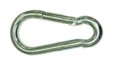 Baron 7/16 in. D X 4-3/4 in. L Zinc-Plated Steel Spring Snap 200 lb