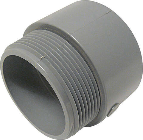 Cantex 3 in. D PVC Male Adapter For PVC 1 pk