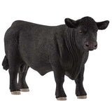 Schleich Farm World Angus Bull Toy Black, Pack of 5