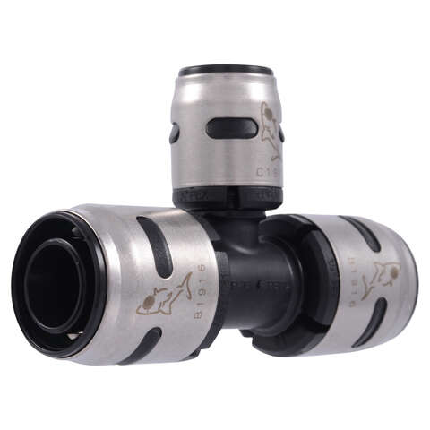 SharkBite EvoPEX 3/4 in. Push X 1/2 in. D Push Plastic Reducing Tee
