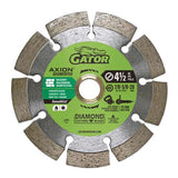 Gator SmoothCut 4-1/2 in. D X 5/8 and 7/8 in. Diamond Segmented Rim Saw Blade 1 pk