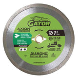 Gator PreciseCut 7 in. D X 7/8-5/8 in. Diamond Continuous Rim Saw Blade 1 pk