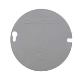 Cantex EZ Box New and Old Work Round PVC Ring Cover Gray