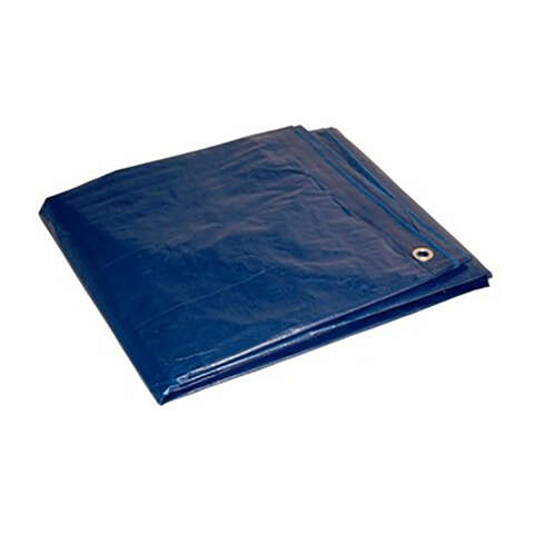 Foremost 8 ft. W X 10 ft. L Heavy Duty Polyethylene Tarp Blue