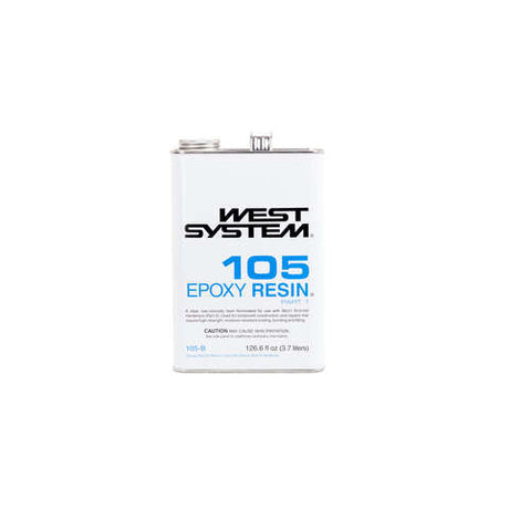 West System 105 Resin Extra Strength Epoxy Clear Epoxy Resin 126.6 oz