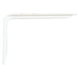 Knape & Vogt John Sterling White Steel Decorative Bracket 12 Ga. 12 in. L 125 lb