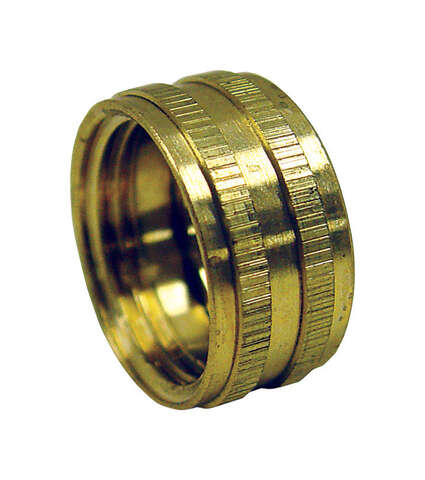 JMF Company Icemaker Faucet Nut 3/4 in. Brass, Pack of 10