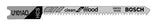 Bosch 2-3/4 in. High Carbon Steel U-Shank Jig Saw Blade 20 TPI 3 pk