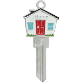 HILLMAN 3D Keys House/Office Universal Key Blank 66 KW1, EZ1, FR1 Single For Universal, Pack of 4