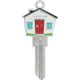 HILLMAN 3D Keys House/Office Universal Key Blank 66 KW1, EZ1, FR1 Single For Universal, Pack of 4
