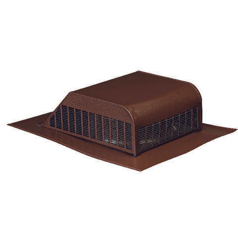 Air Vent 15 in. W X 16 in. L Brown Aluminum Roof Vent Assembly, Pack of 6